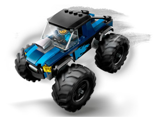 Конструктор LEGO CITY 60402 Синий грузовик-монстр - фото