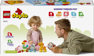 Конструктор LEGO DUPLO 10412 Поезд с животными - фото