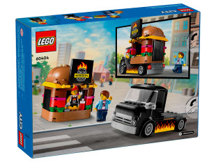 Конструктор LEGO CITY 60404 Бургерная на колесах - фото