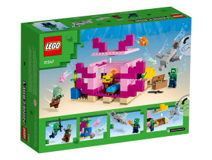 Конструктор LEGO Minecraft 21247 Дом Аксолотля - фото