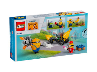 Конструктор LEGO Minions 75580 Миньоны и машина-банан - фото