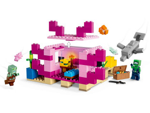 Конструктор LEGO Minecraft 21247 Дом Аксолотля - фото