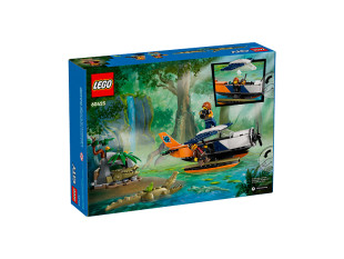 Конструктор LEGO CITY 60425 Исследователь джунглей: водный самолет - фото