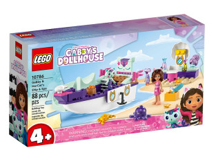 Конструктор LEGO Gabby's Dollhouse 10786 Корабль и спа Габби и МерКэта - фото