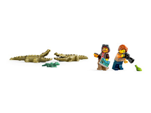 Конструктор LEGO CITY 60425 Исследователь джунглей: водный самолет - фото