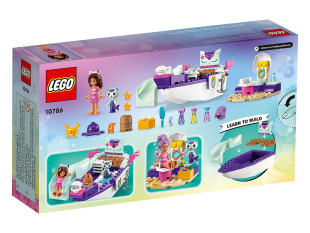 Конструктор LEGO Gabby's Dollhouse 10786 Корабль и спа Габби и МерКэта - фото