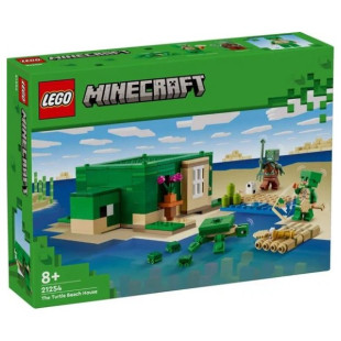 Конструктор LEGO Minecraft 21254 Домик на Черепашьем пляже - фото