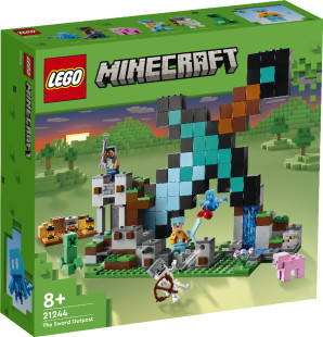 Конструктор LEGO Minecraft 21244 Застава меча - фото