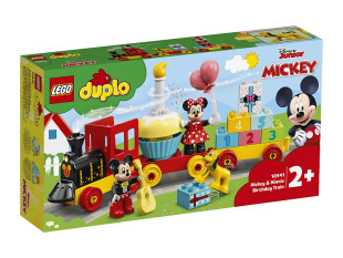 Конструктор LEGO DUPLO 10941 Праздничный поезд Микки и Минни - фото