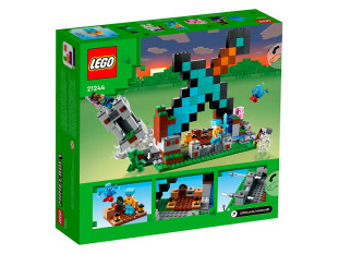 Конструктор LEGO Minecraft 21244 Застава меча - фото