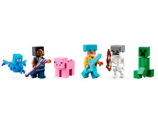 Конструктор LEGO Minecraft 21244 Застава меча - фото