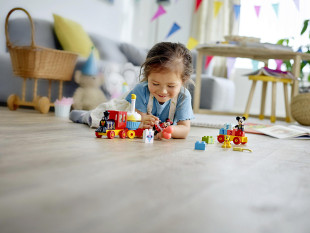 Конструктор LEGO DUPLO 10941 Праздничный поезд Микки и Минни - фото