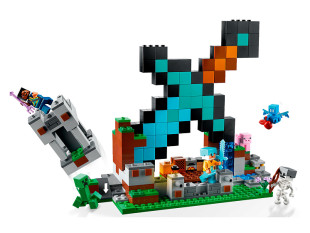 Конструктор LEGO Minecraft 21244 Застава меча - фото
